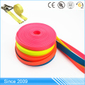 Sangle en plastique enduite imperméable portable de polyester de PVC de 20mm